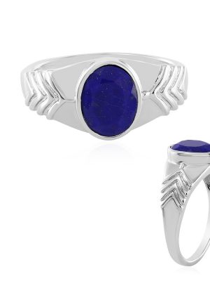 Lapislazuli-Silberring