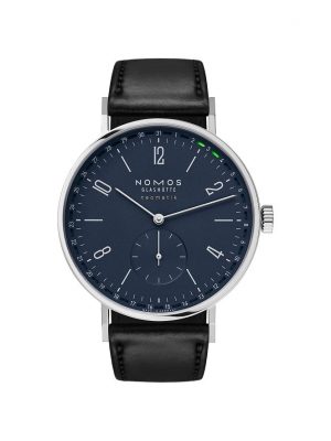 Nomos Glashütte Herrenuhr Tangente neomatik 41 Update nachtblau 182