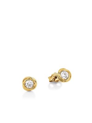 Palido Ohrstecker - Goldene Augenblicke K11567G 585 Gold, Zirkonia gold