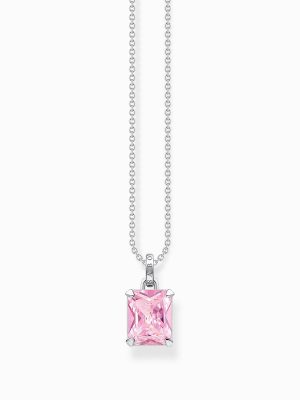 Thomas Sabo Halskette - KE1964-051-9-L45V 925 Silber, Zirkonia rosa