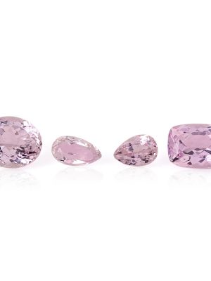 4 Kunzite Gesamtkaratgewicht: 12,501 ct