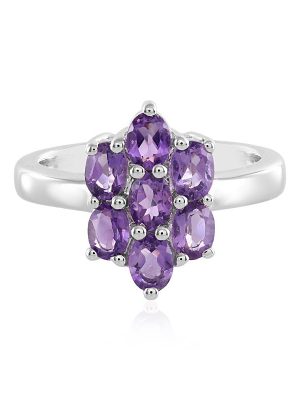 Amethyst-Silberring