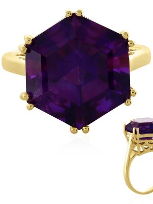 Amethyst-Silberring