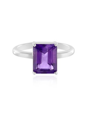 Amethyst-Silberring