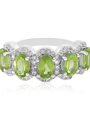 Arizona-Peridot-Silberring