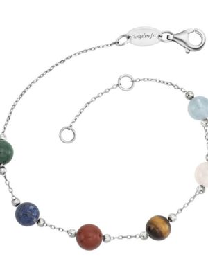 Engelsrufer Armband - Powerful Stone - ERB-LILGEM-6ST 925 Silber, Edelstein silber