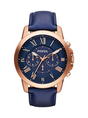 Fossil Chronograph FS4835 Edelstahl