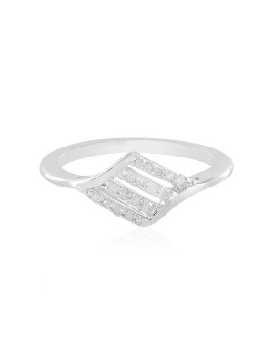 I2 (I) Diamant-Silberring