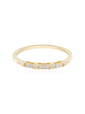 I2 (I) Diamant-Silberring
