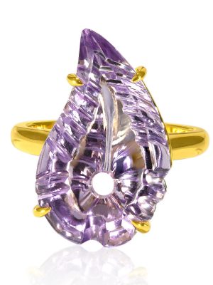 Lavendel-Amethyst-Goldring (Glenn Lehrer)