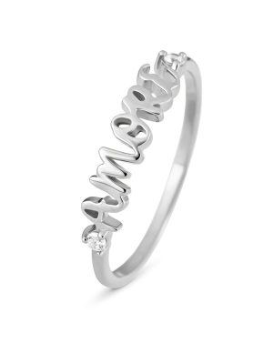 Maja Emulto Ring - 58 925 Silber silber