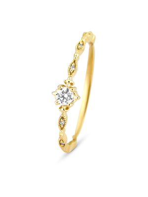 Maja Emulto Ring - 58 925 Silber vergoldet gold