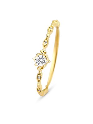 Maja Emulto Ring - Fantasy - EL00119.RG.YG 925 Silber vergoldet gold