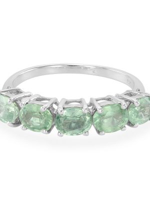 Mint-Kyanit-Silberring