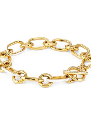 Nomination Armband - DRUSILLA - 028709/000 Edelstahl vergoldet, Emaille, Zirkonia gold