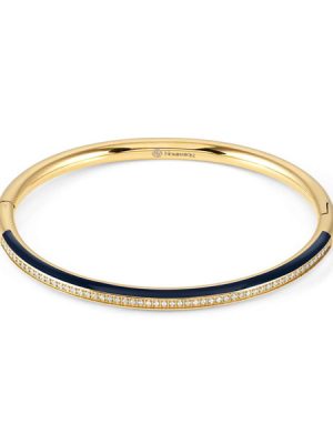 Nomination Armreif - DRUSILLA - 028710/004 Edelstahl vergoldet, Emaille, Zirkonia gold