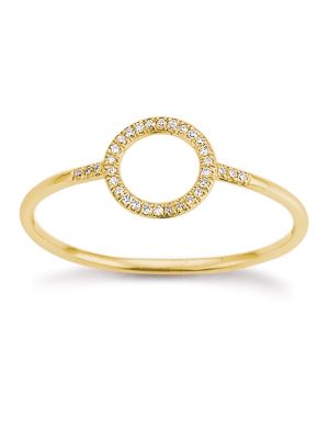 Palido Ring - 52 585 Gold, Diamant gold