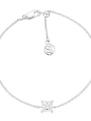 SIF Jakobs Armband - ELLERA QUADRATO - SJ-B42274-CZ 925 Silber, Zirkonia silber