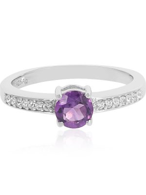 Uruguay-Amethyst-Silberring