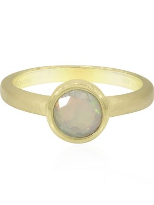 Welo-Opal-Silberring (MONOSONO COLLECTION)