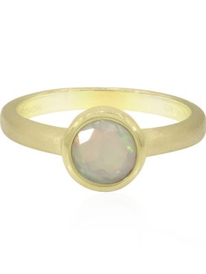 Welo-Opal-Silberring (MONOSONO COLLECTION)