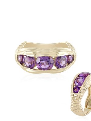 Amethyst-Goldring (SAELOCANA)