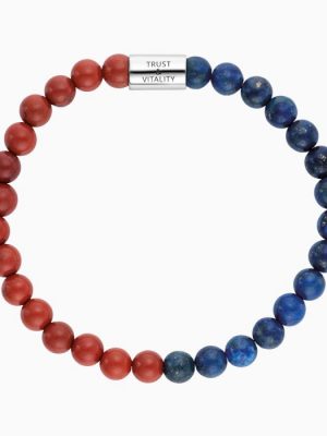 Engelsrufer Armband - ERB-HEAL-RJ-LP-M 925 Silber, Edelstein rot