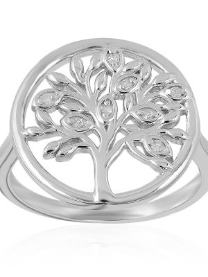 I3 (I) Diamant-Silberring