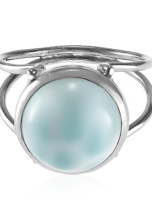 Larimar-Silberring