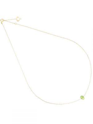 Maman et Sophie Halskette - GREEN PERIDOT - gcsso1pr 750 Gold grün