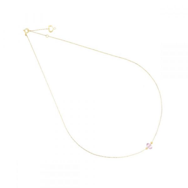 Maman et Sophie Halskette - PINK TOPAZ - gcsso1tr 750 Gold gold