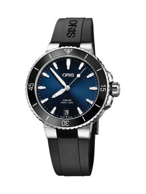 Oris Damenuhr Aquis Date 01 733 7731 4135-07 4 18 64FC