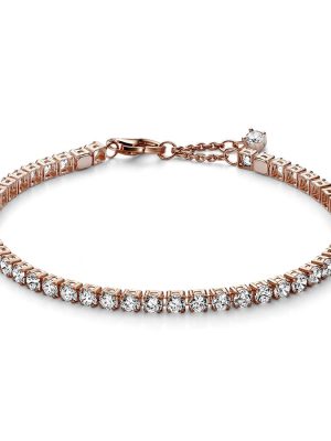 Pandora Armband - 16 Metall, Zirkonia roségold
