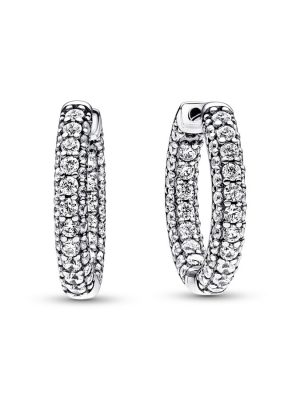 Pandora Creolen - 292624C01 925 Silber, Zirkonia silber