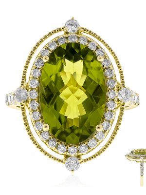 Peridot-Goldring (AMAYANI)