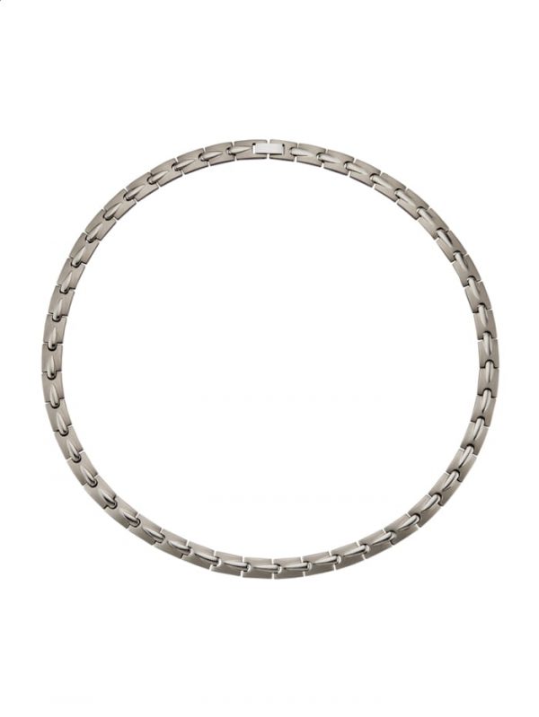 Collier mit 2 Magneten Magnetic Balance Edelstahl