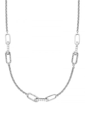 Damen-Halskette Silber trendor Silber