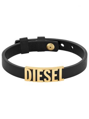 Diesel Armband DX1440710 Leder, Edelstahl