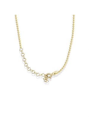 Halskette 925/- Sterling Silber Zirkonia weiß 42+3cm Glänzend Dkeniz Gold