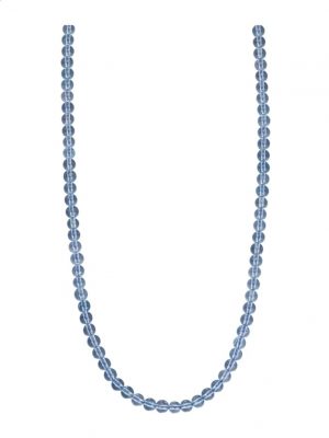 Halskette mit Blautopas in Silber 925 Blau
