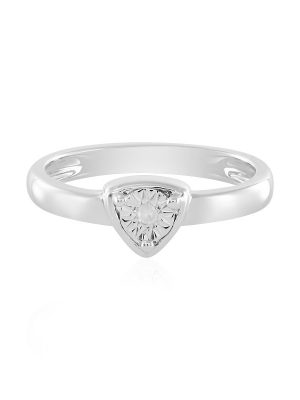 I3 (J) Diamant-Silberring