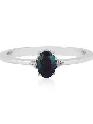 Mezezo-Opal-Silberring