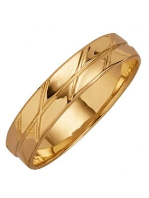 Partnerring in Gelbgold 375 Gelbgold