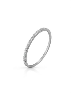 Ring 585/- Gold Brillant weiß Brillant Glänzend 0,02ct. Orolino Weiß