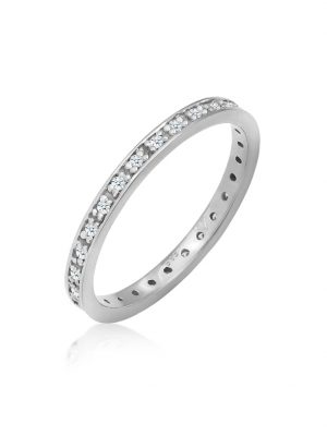 Ring Aufsteckring Diamant 0.14 Ct. 585 Weißgold Elli DIAMONDS Weiß