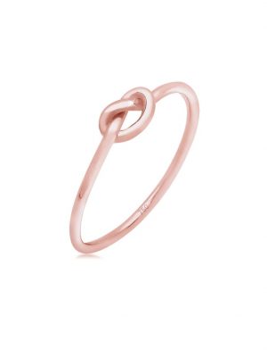Ring Knoten Knot Trend Symbol Modern Basic 750 Roségold Elli Premium Rosegold