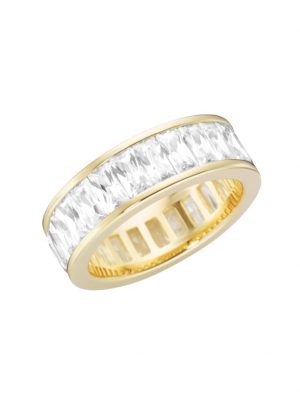 Ring mit weißen Zirkonia, Silber 925 Giorgio Martello Gold