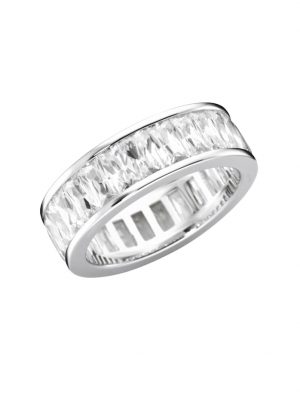 Ring mit weißen Zirkonia, Silber 925 Giorgio Martello Weiss