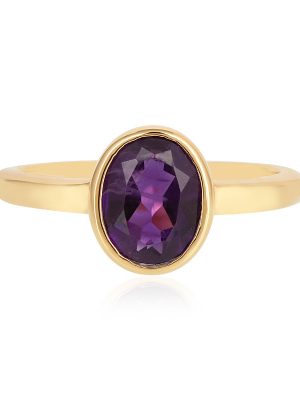 Sambia-Amethyst-Silberring