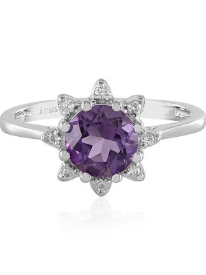 Uruguay-Amethyst-Silberring